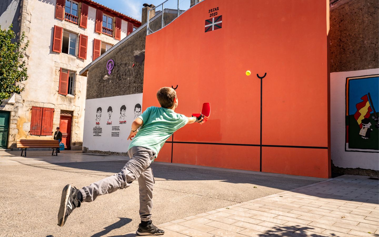 Initiation à la pelote basque