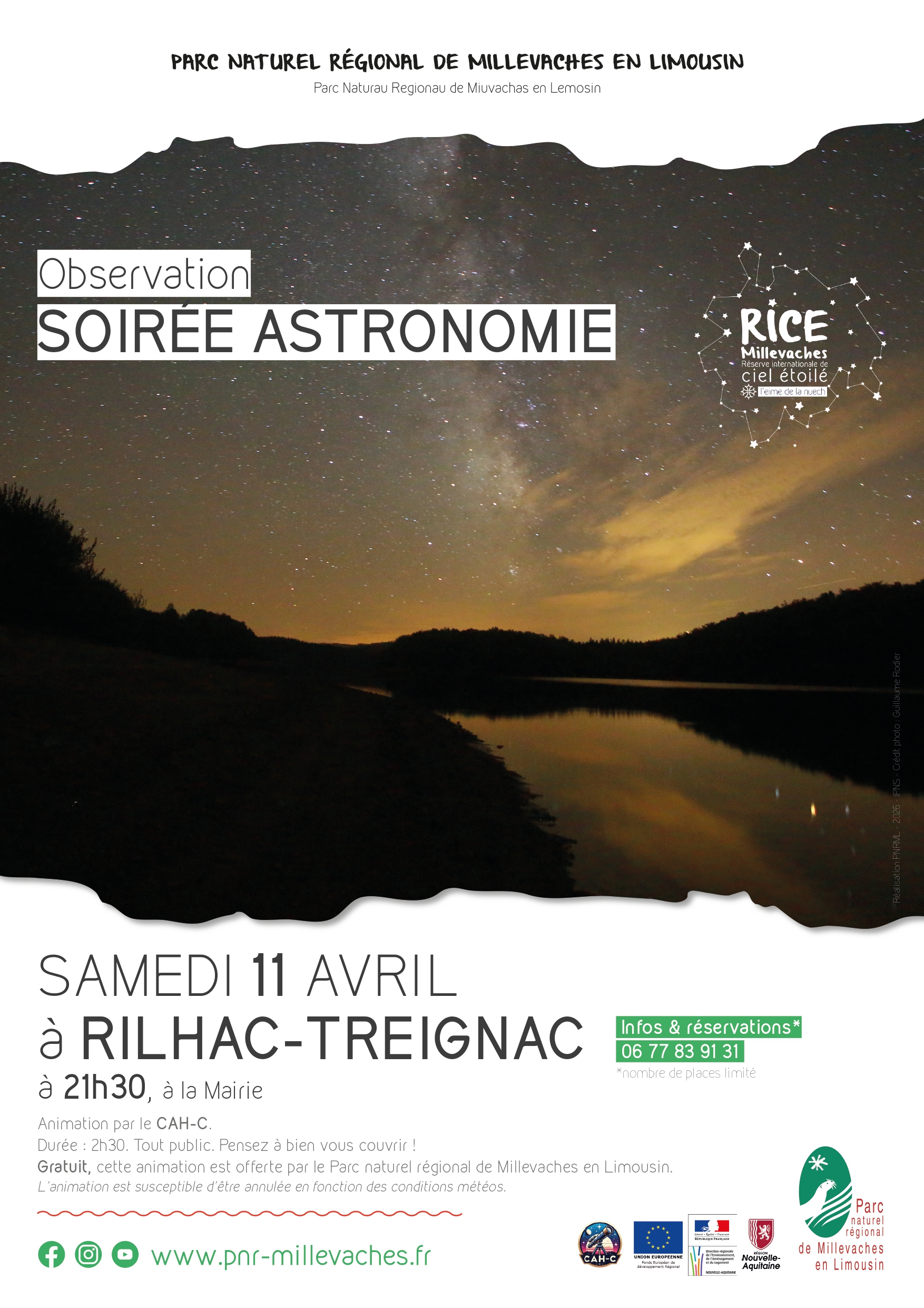 Soirée astronomie