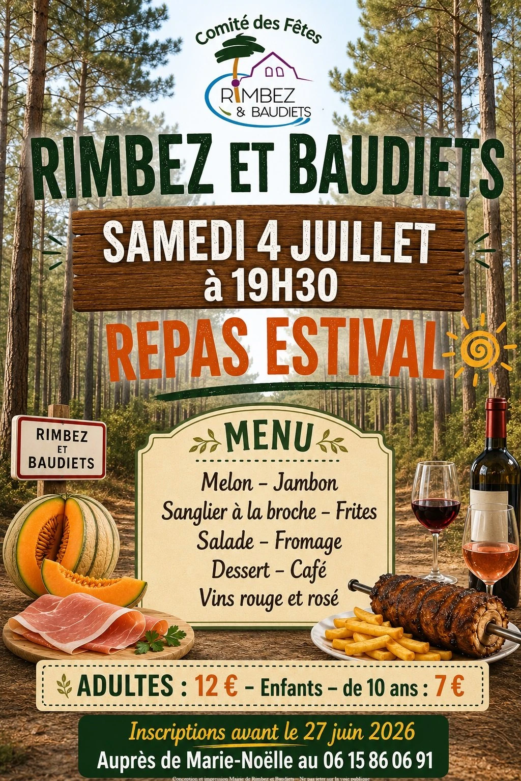 Repas estival