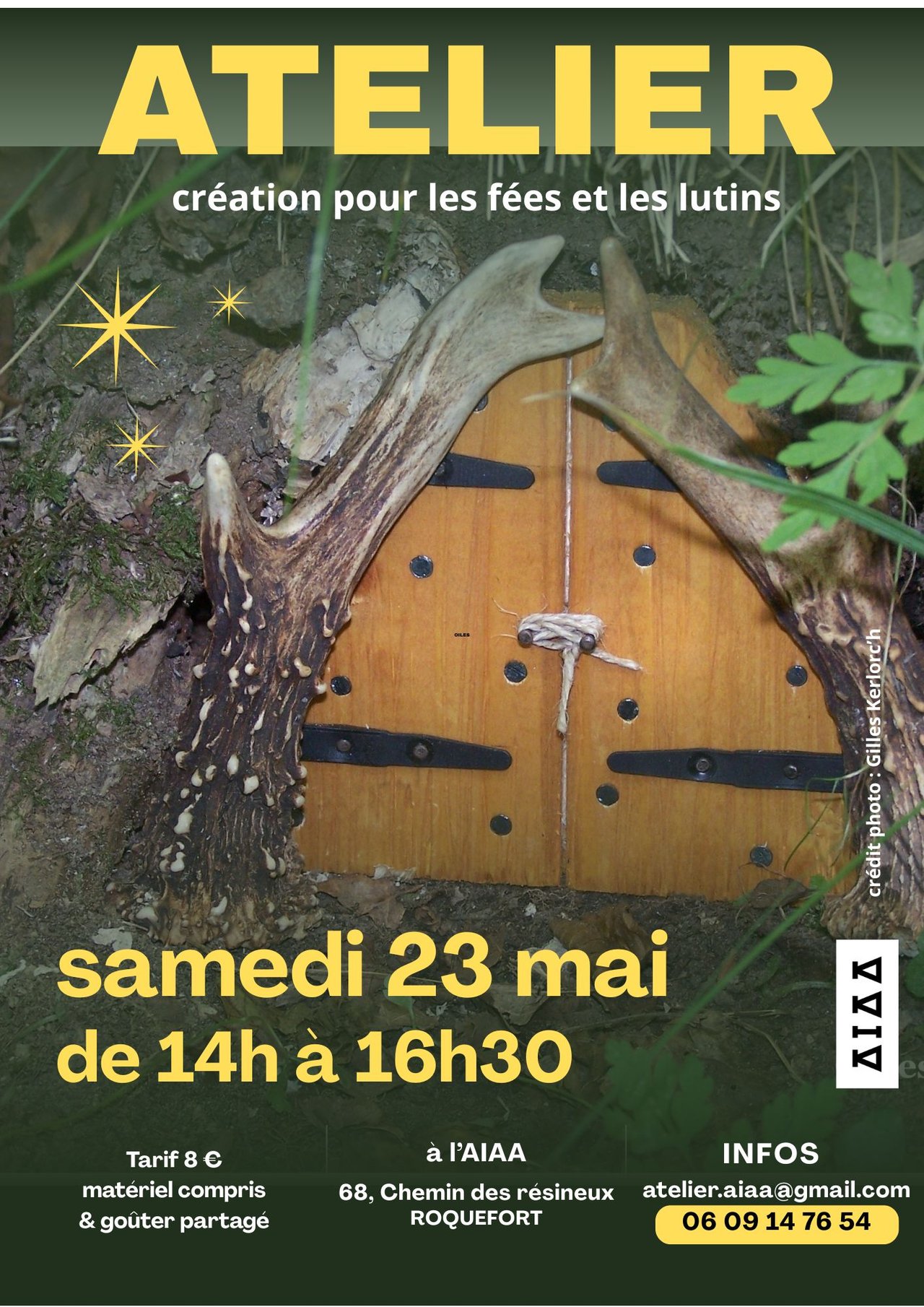 Atelier : Création pour les fées et les lutins — visuel événement