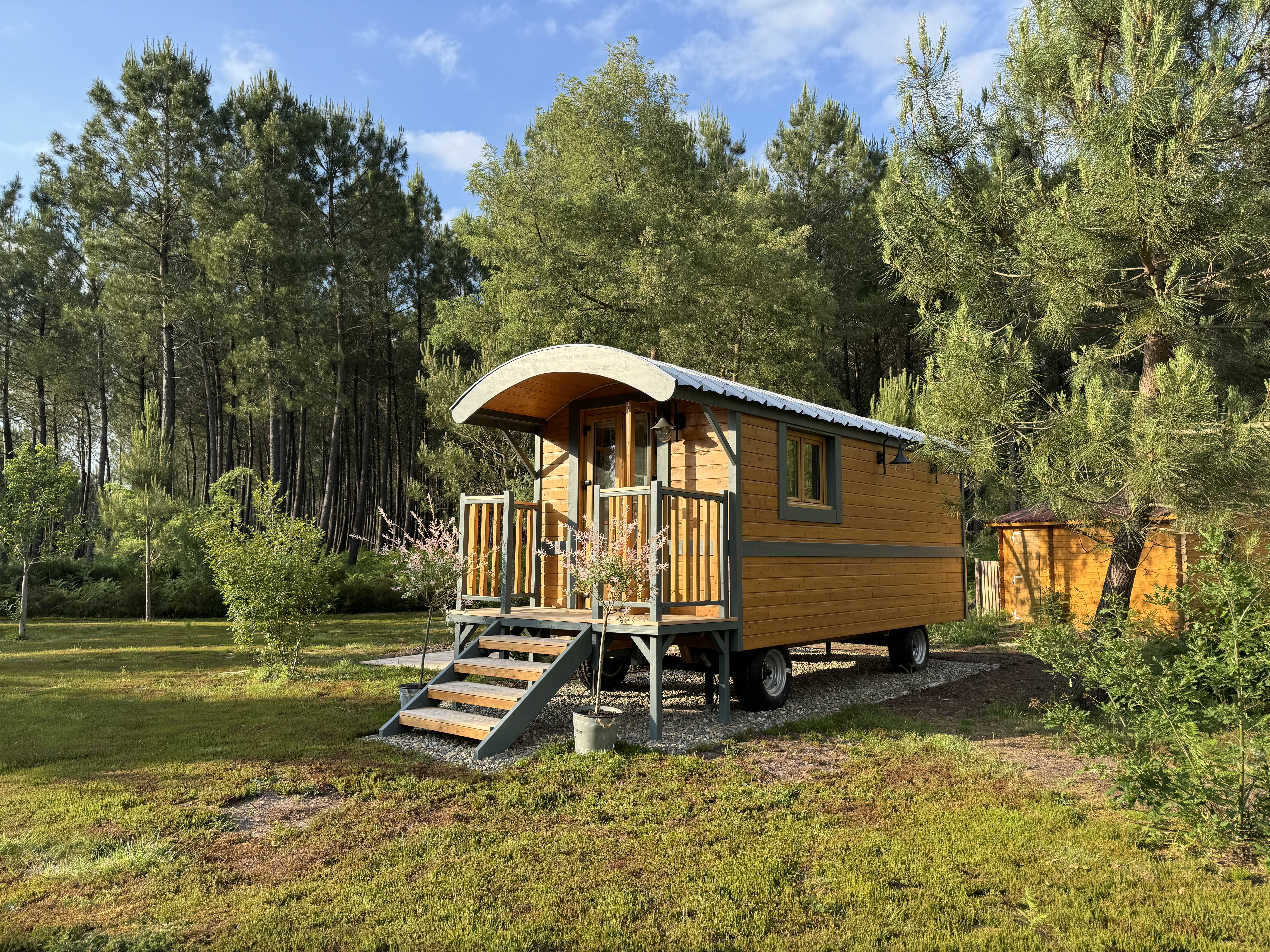 La grange du Coulin - La roulotte Findhorn