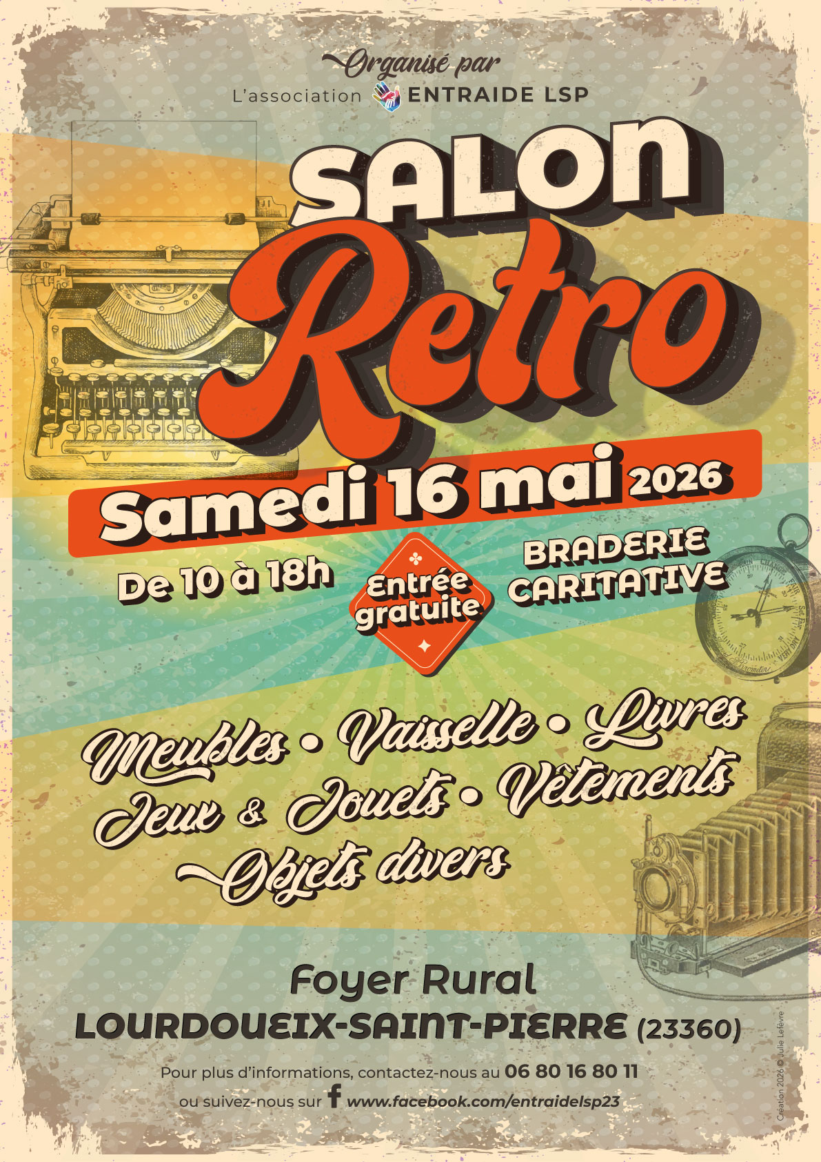 SALON RÉTRO - 10 ans de l'association ENTRAIDE LSP