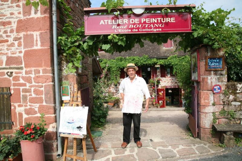 Atelier de peinture de René Boutang
