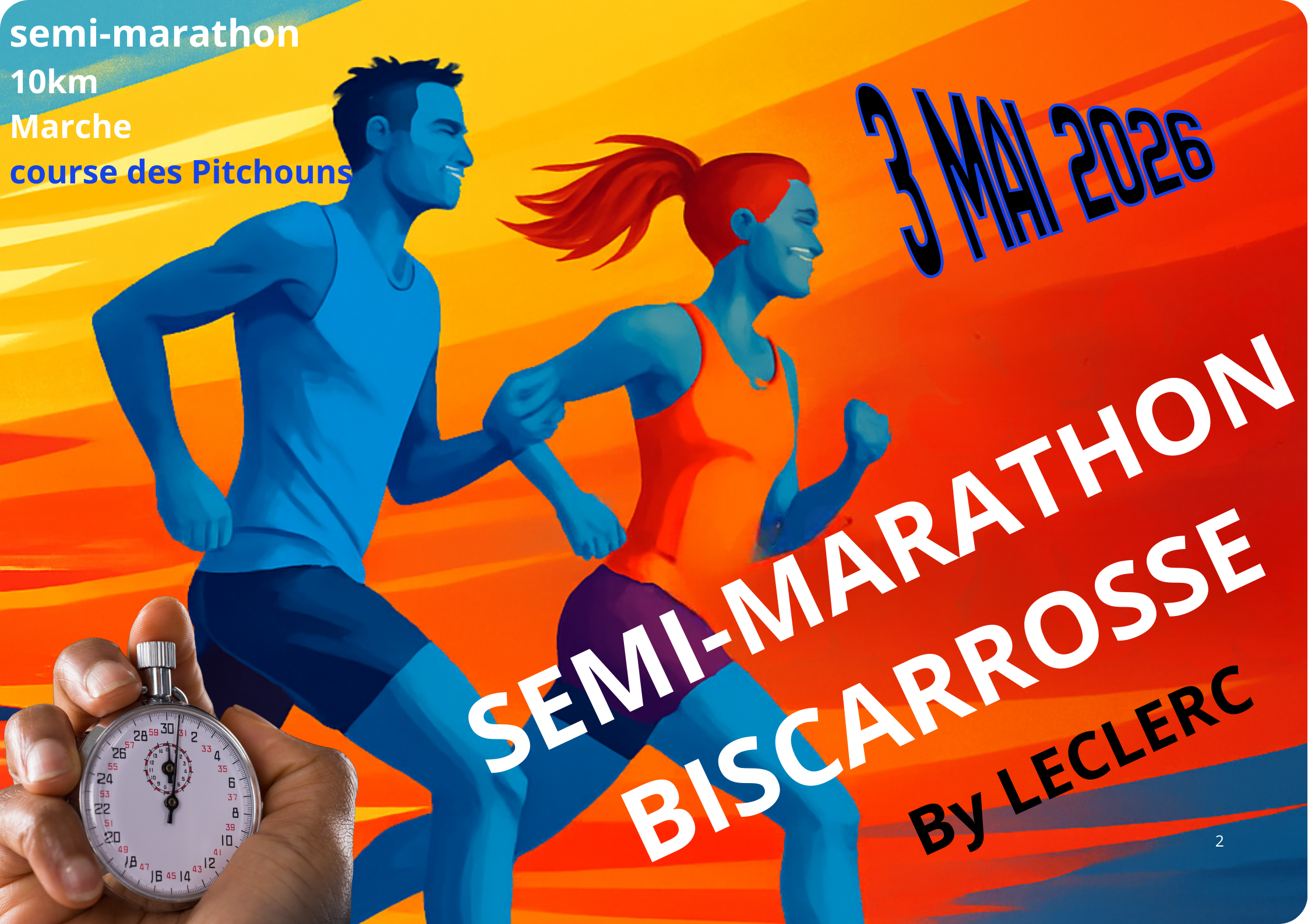 Semi-Marathon de Biscarrosse - 21ème édition