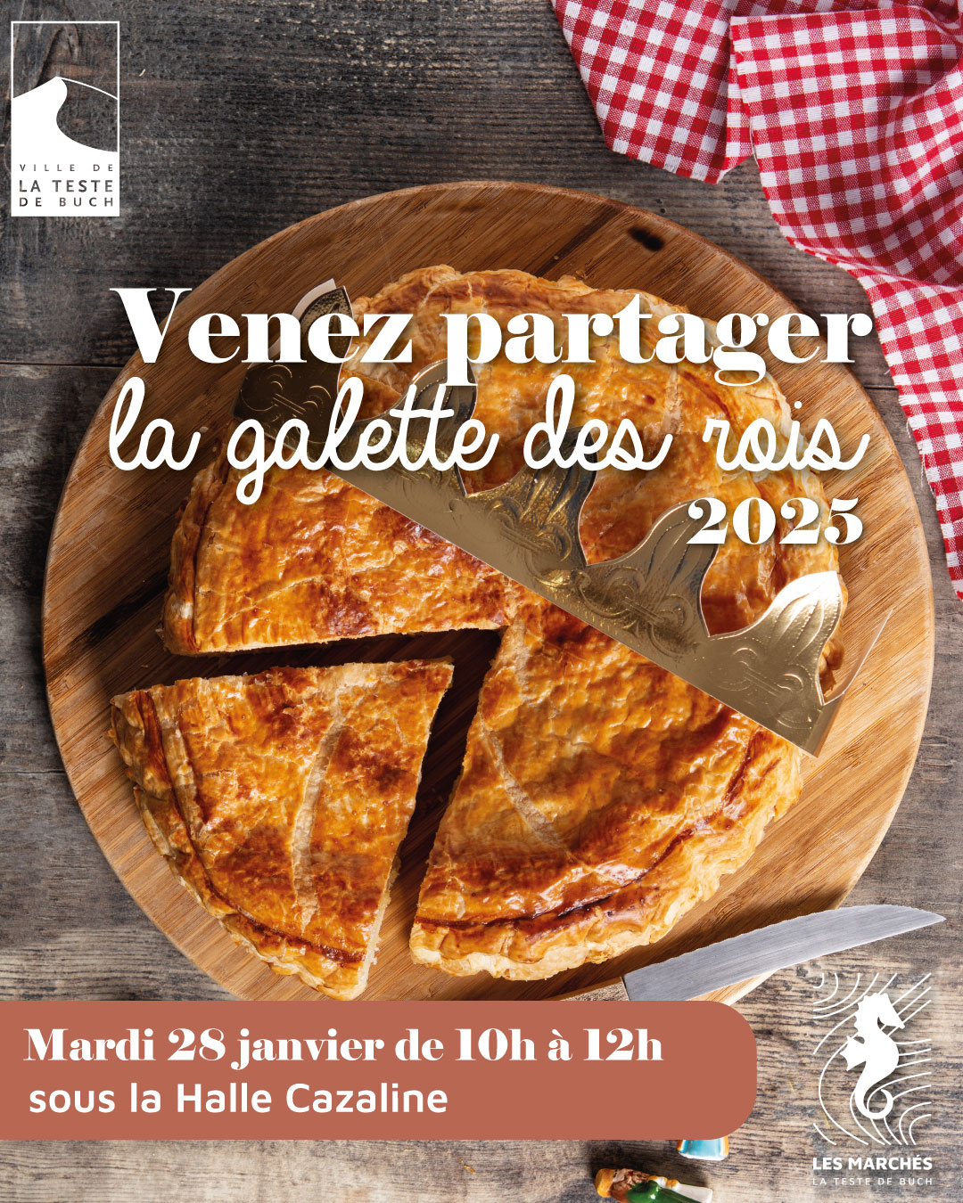 La Galette des Rois à Cazaux