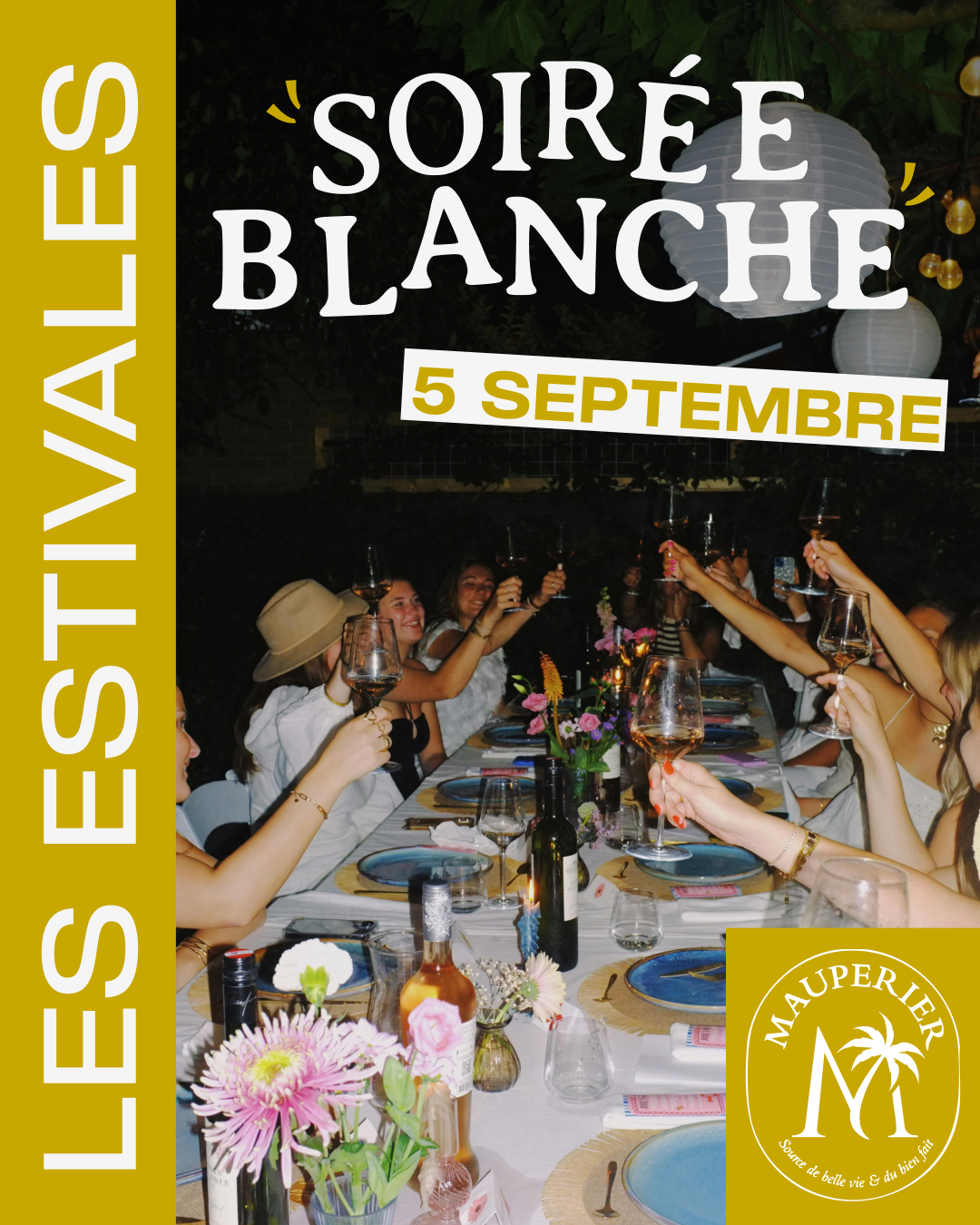 Les Estivales de MAUPERIER : soirée blanche