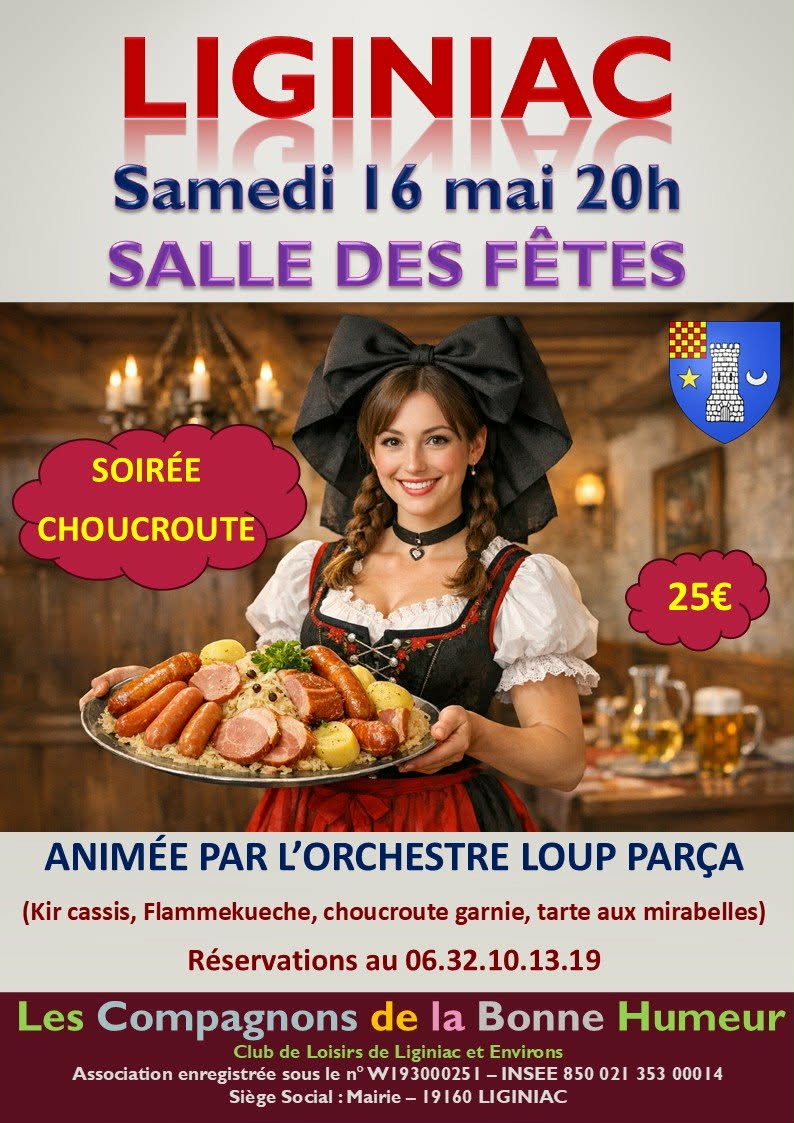 Soirée choucroute — visuel événement