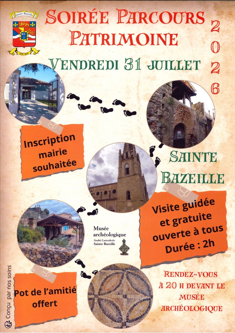 Soirée Parcours Patrimoine