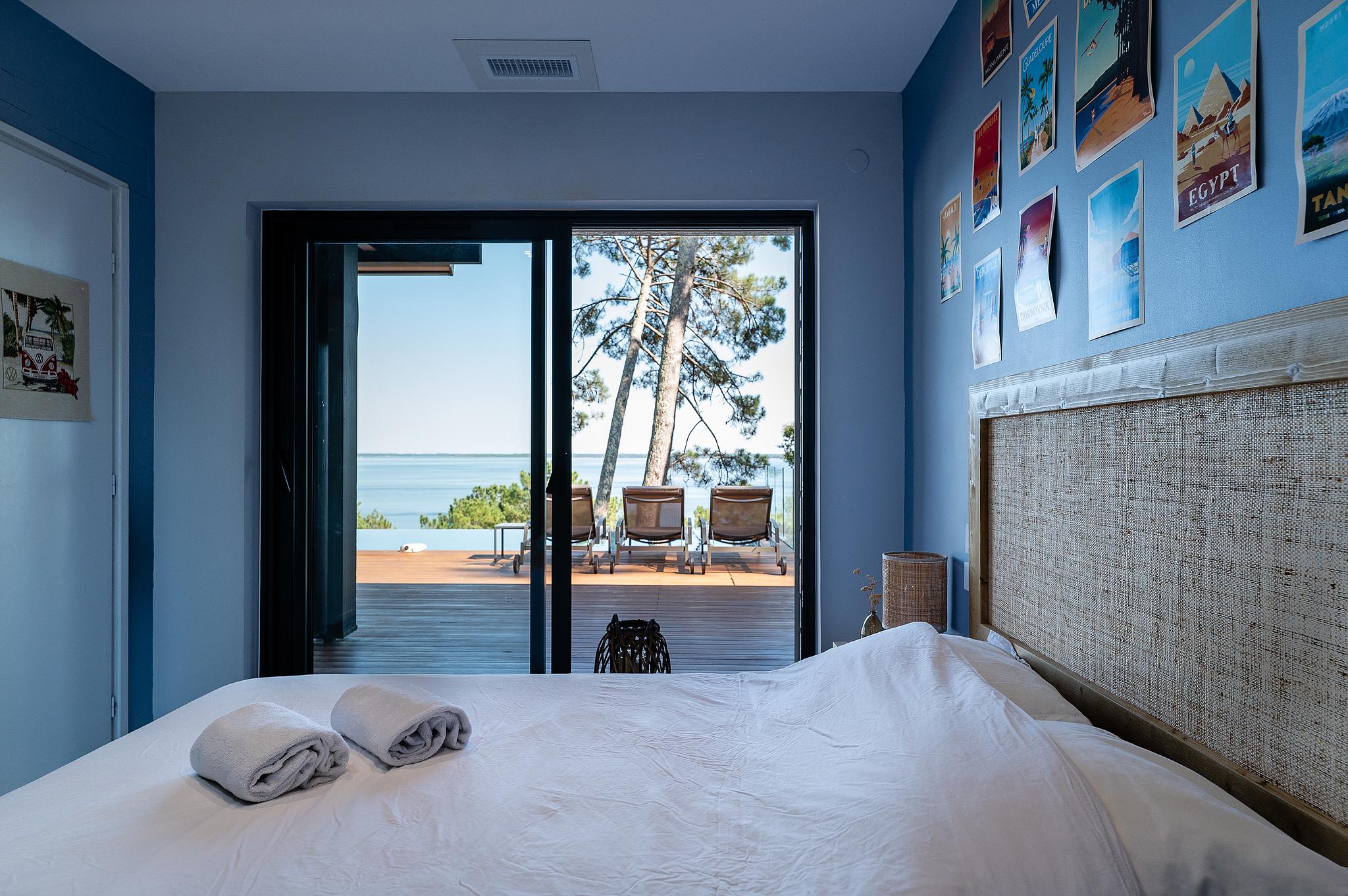 Villa avec piscine et vue sur le lac, Biscarrosse - photo 21