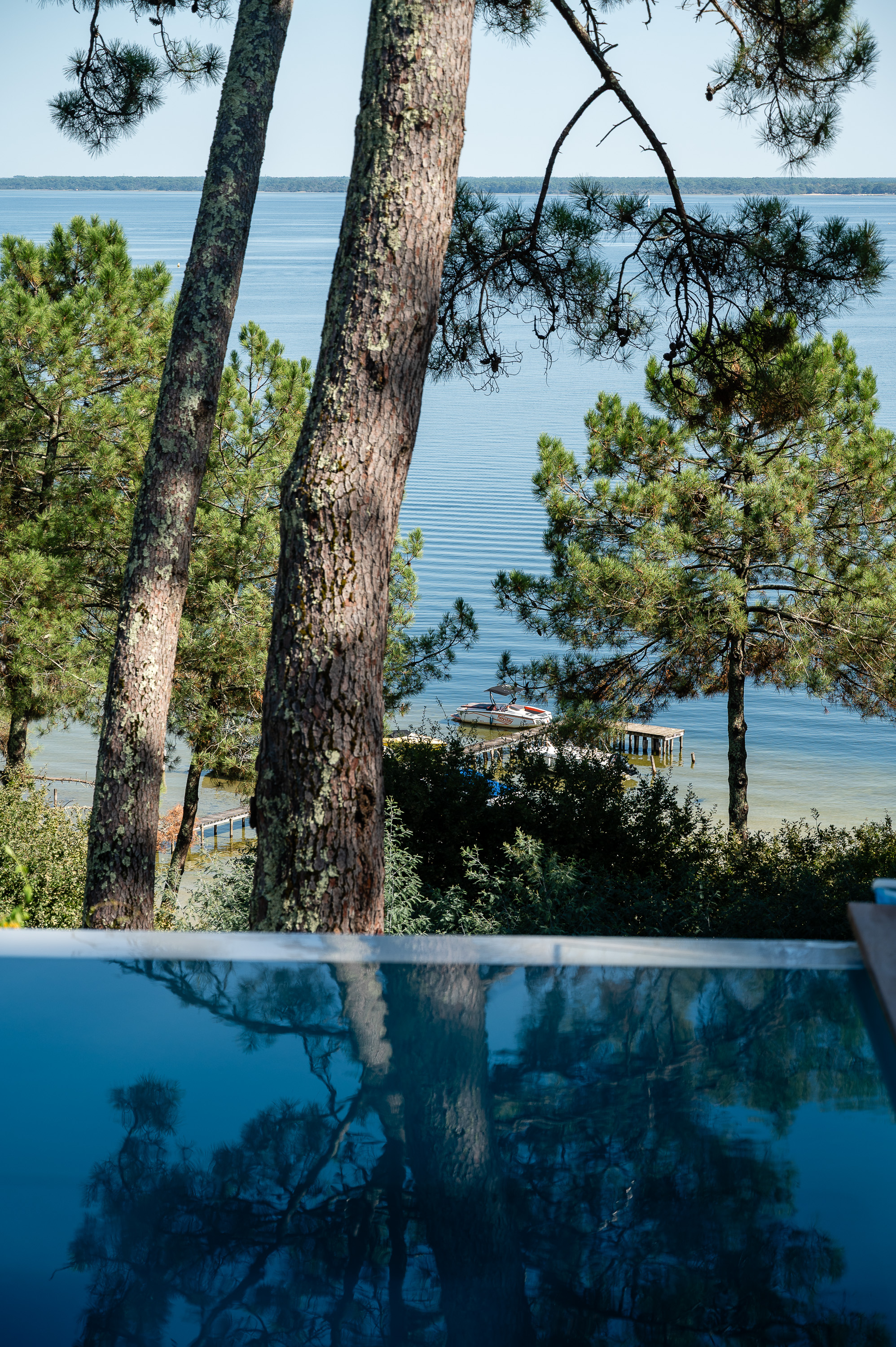 Villa avec piscine et vue sur le lac, Biscarrosse - photo 10