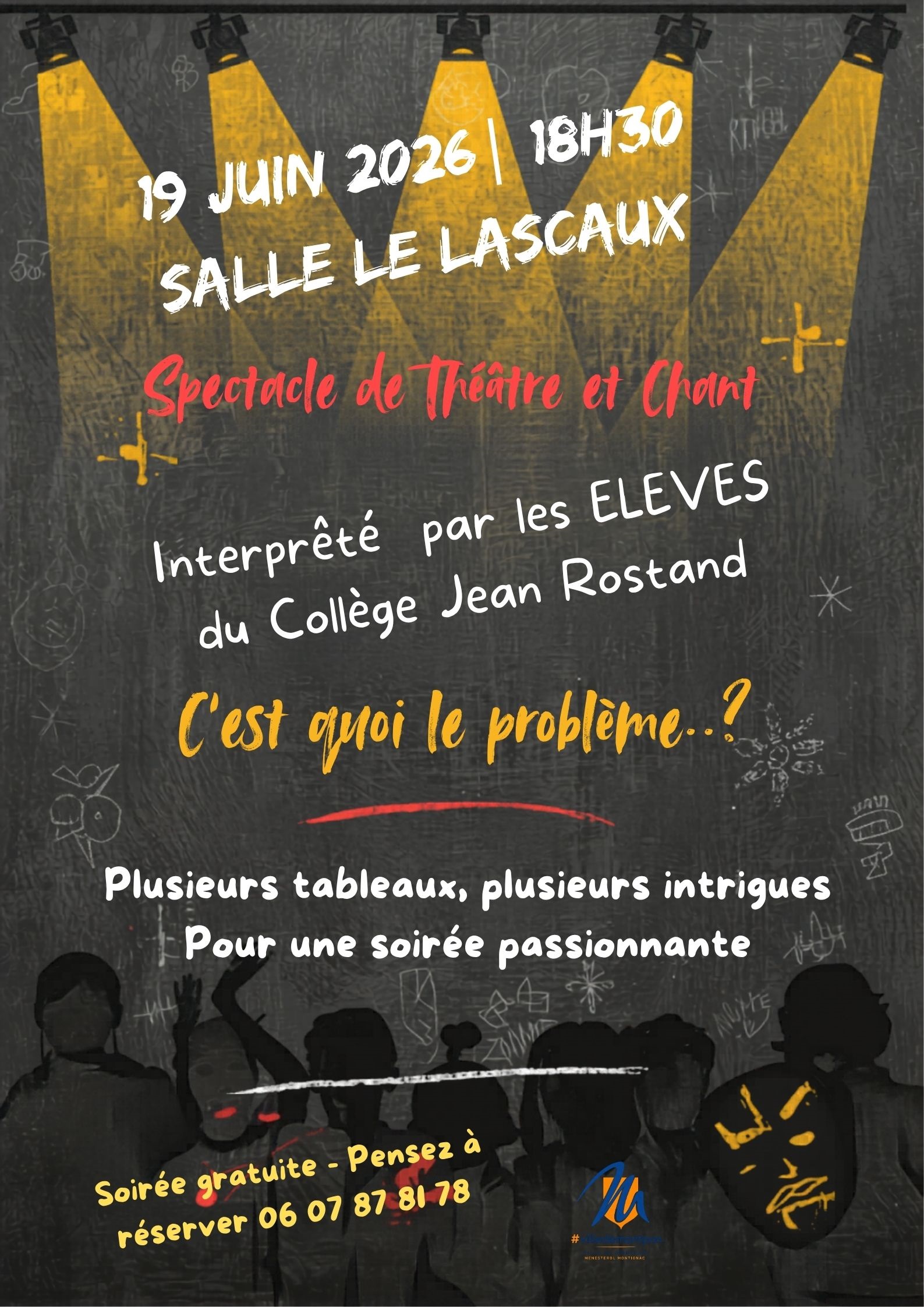 Ateliers théâtre et chant du collège Jean Rostand