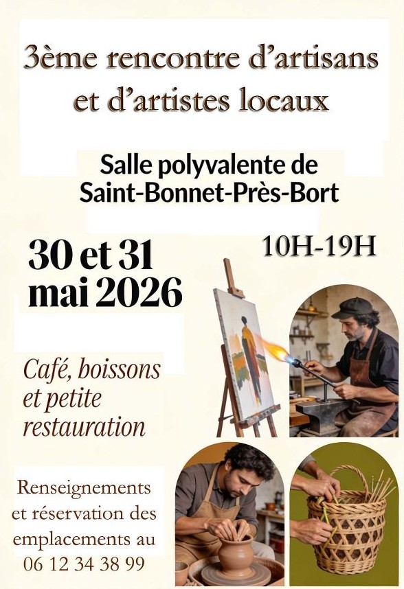 3ème rencontre d'artisans et d'artistes locaux — visuel événement