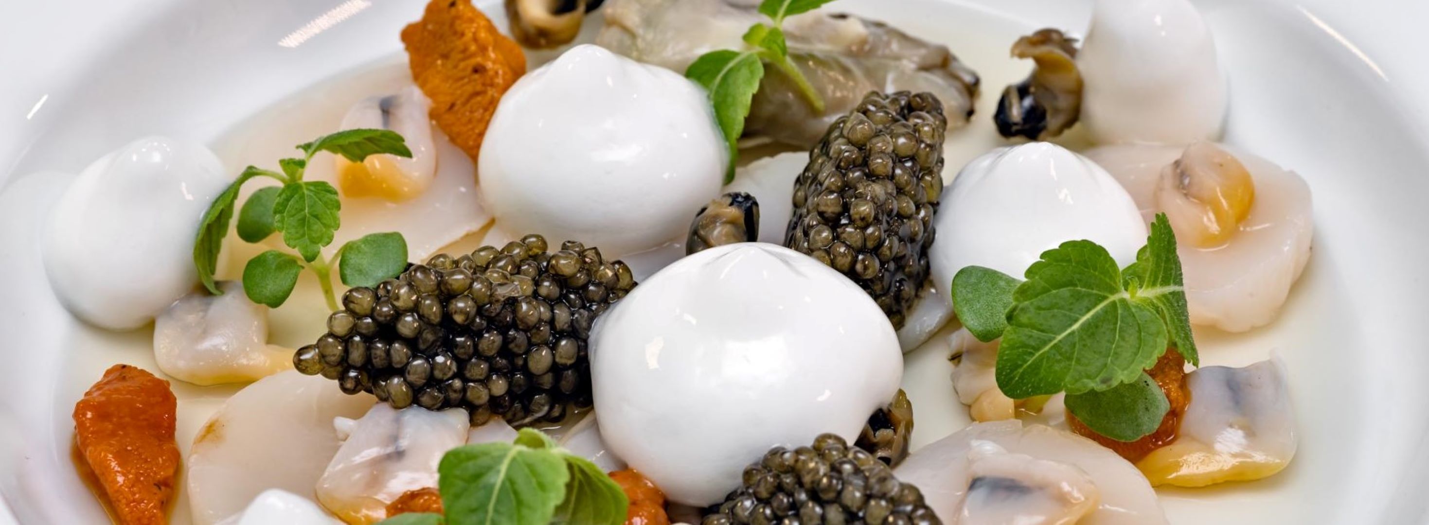 STJ_Caviar-oscietre-grand-cru-Saint-Jacques-crues-acidulees--Et-coquillages-au-naturel-Sorbet-citron-vert-rafraichi-d-un-Gin-Tonic-Droits-Nicolas-Claris--4- (2)