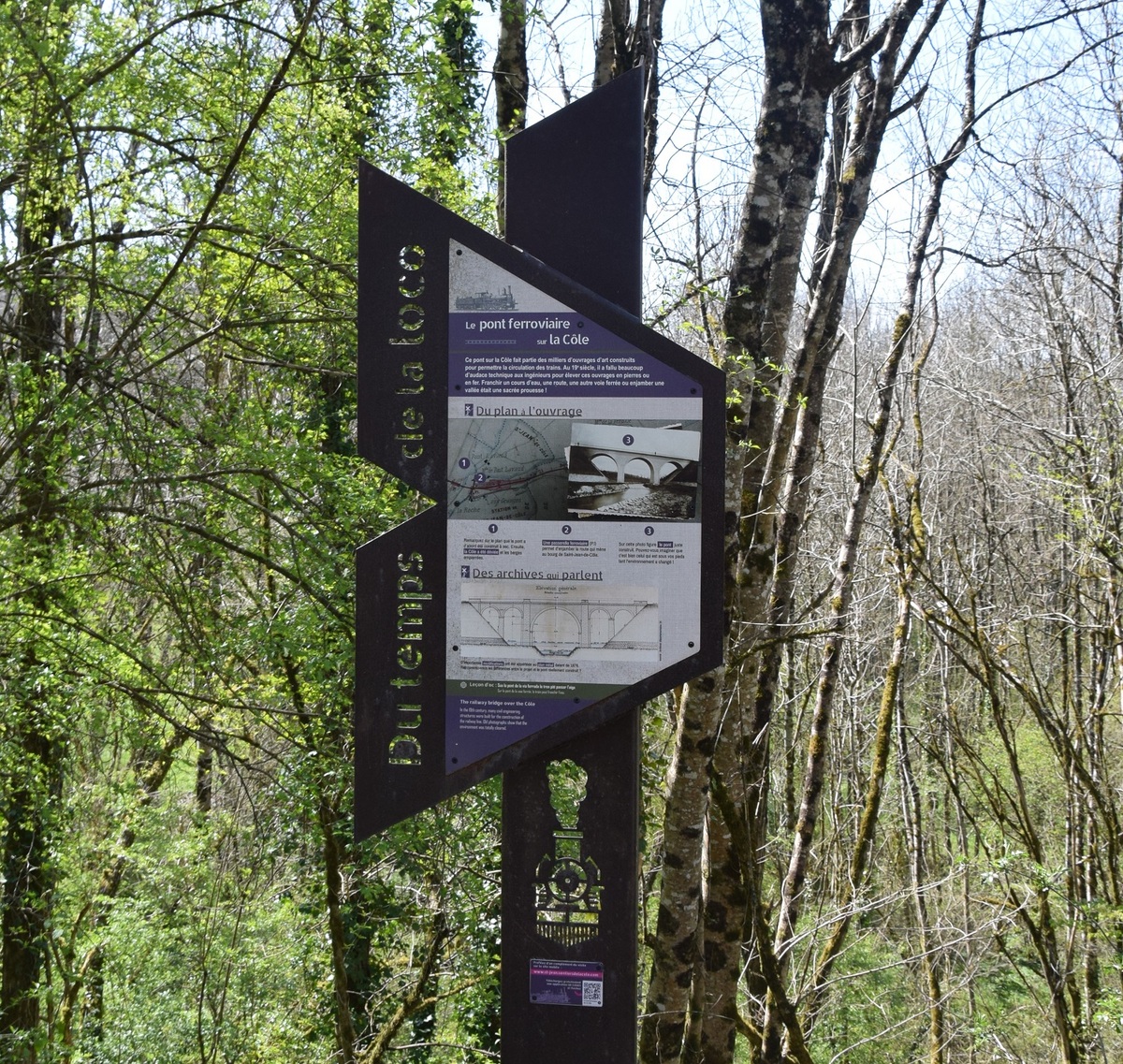 Sentier de la gare de Saint-Jean-de-Côle "Du temps de la loco", Saint-Jean-de-Côle - photo 4