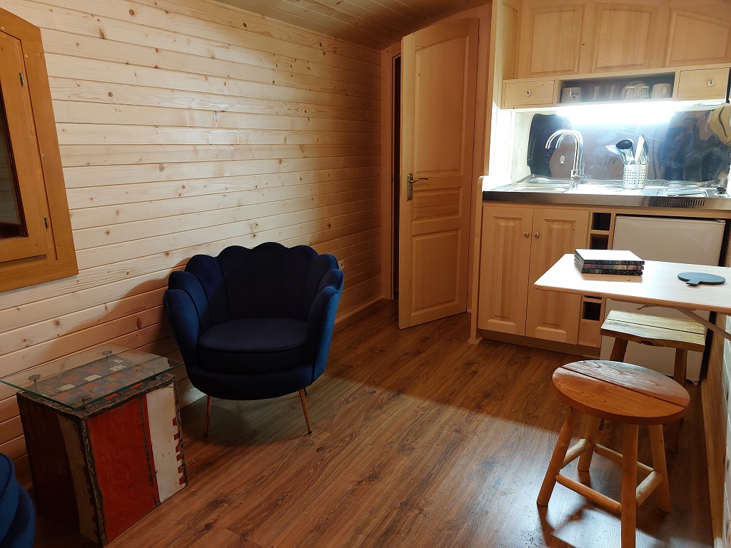 Chambre d'hôtes insolite : Roulotte, La Saunière - photo 2