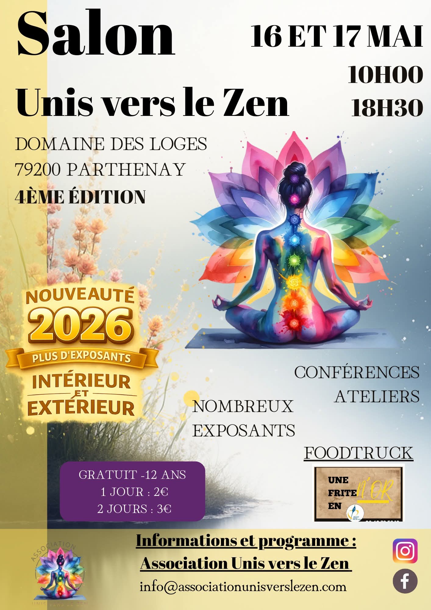 Salon Unis vers le Zen — visuel événement