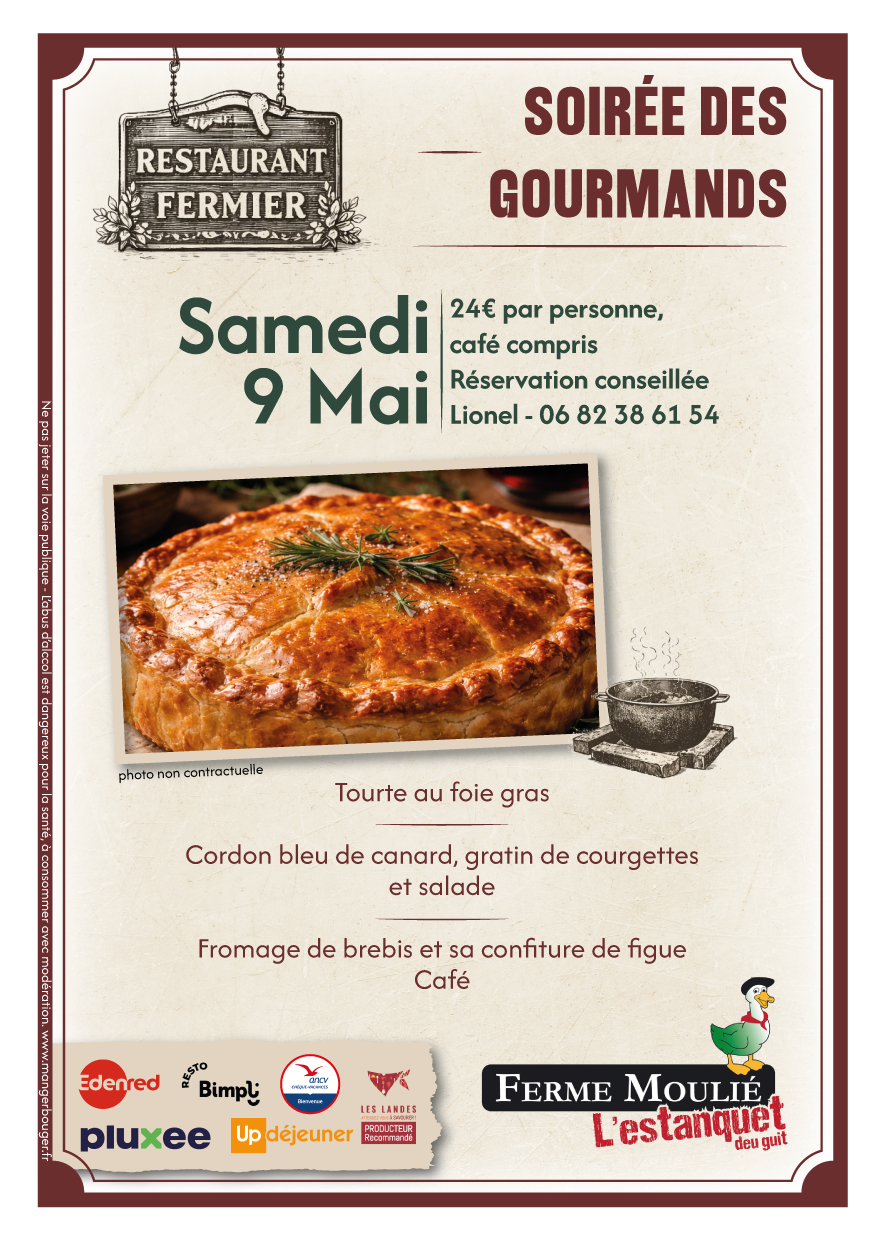 Soirée des Gourmands — visuel événement