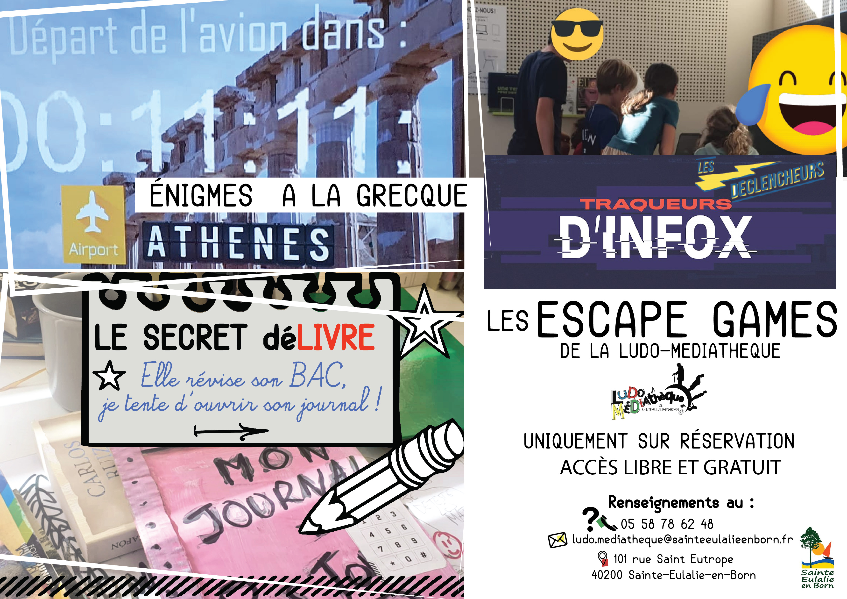 Escape Games adultes et enfants, Sainte-Eulalie-en-Born - photo 2