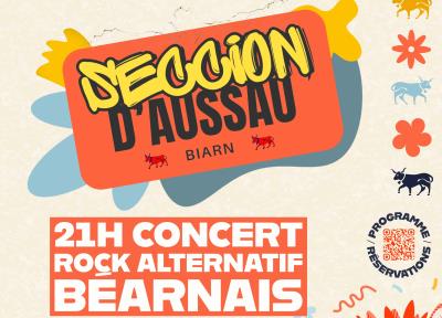 CONCERT SECCION D'ASSAU - Rock Alternatif Béarnais