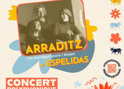 MUSIC'A HUM! Concert polyphonique de femmes avec ARRADITZ + ESPELIDAS