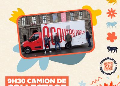 LENG'A HUM! Camion de collectage et projection documentaire