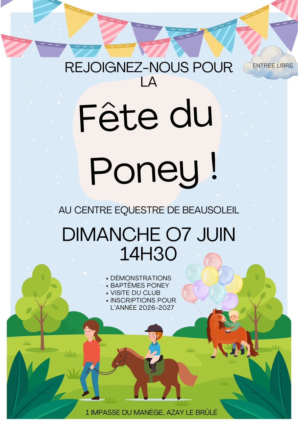 Fête du Poney !
