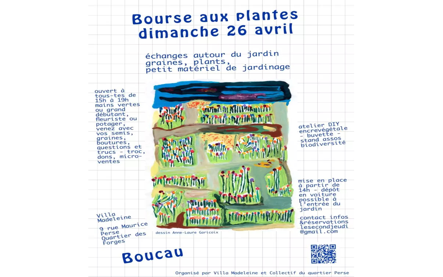 Bourse aux plantes — visuel événement