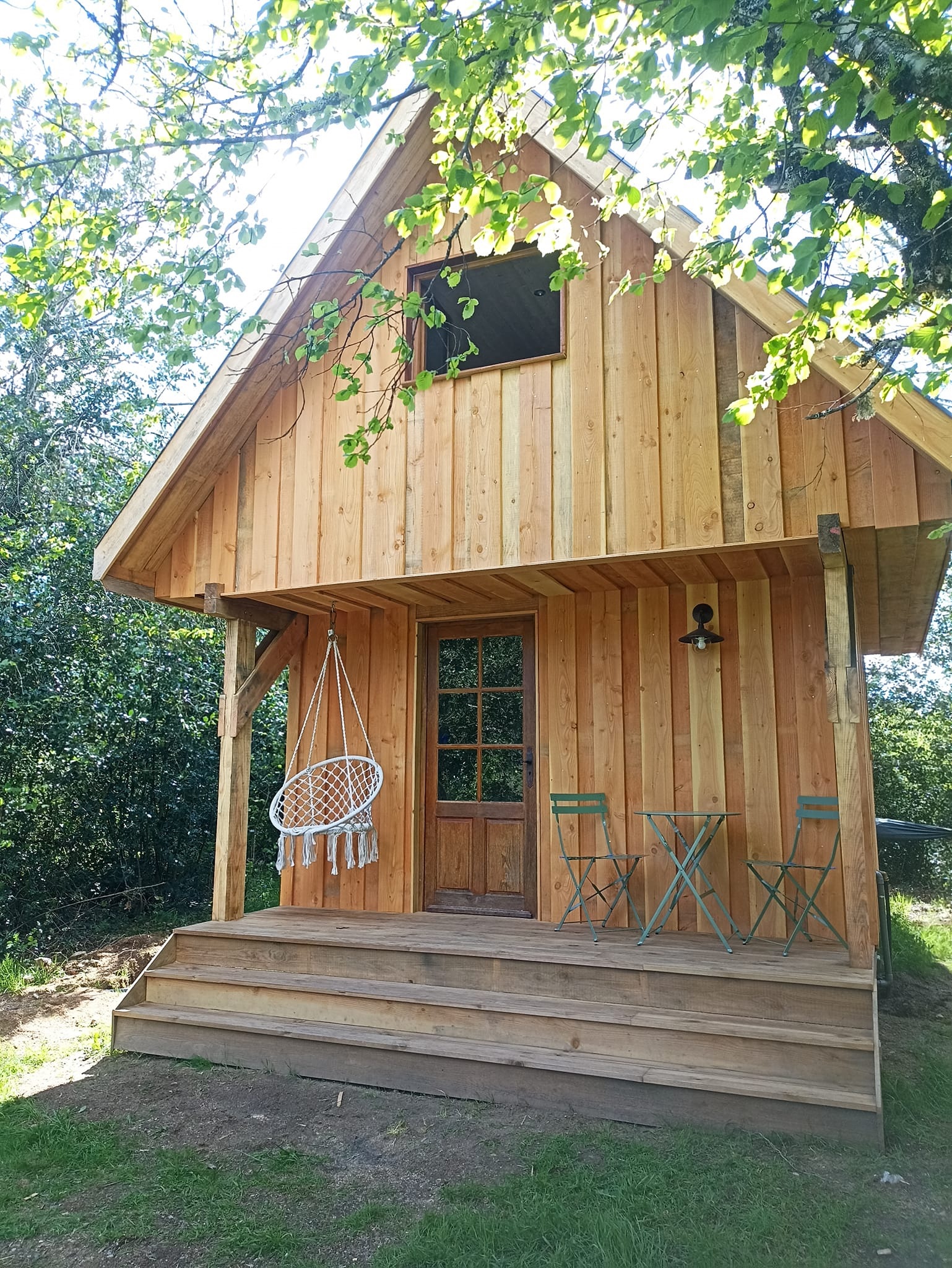 Cabane insolite à la ferme
