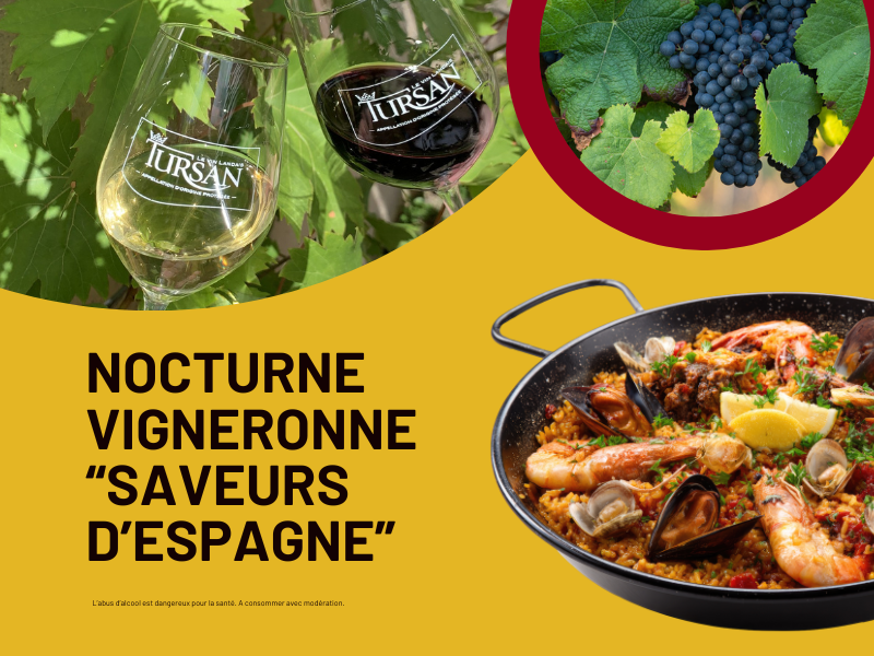 Nocturne vigneronne "Saveurs d'Espagne" — visuel événement