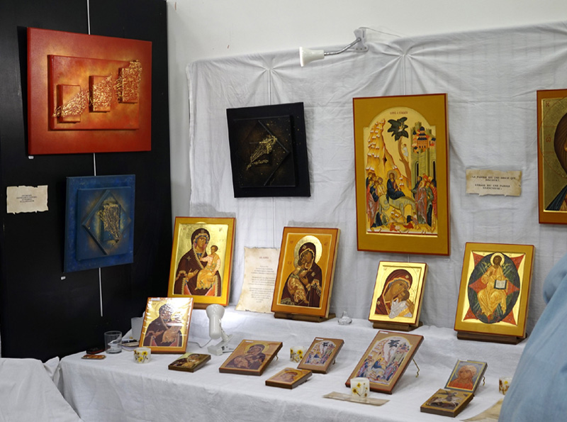 Carole SCALABRE, Iconographe, peintre — photo 2