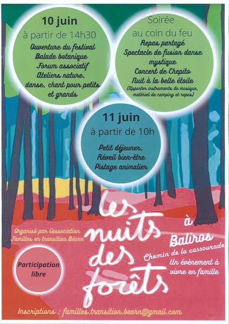 Les nuits des forets Les nuits des forets
