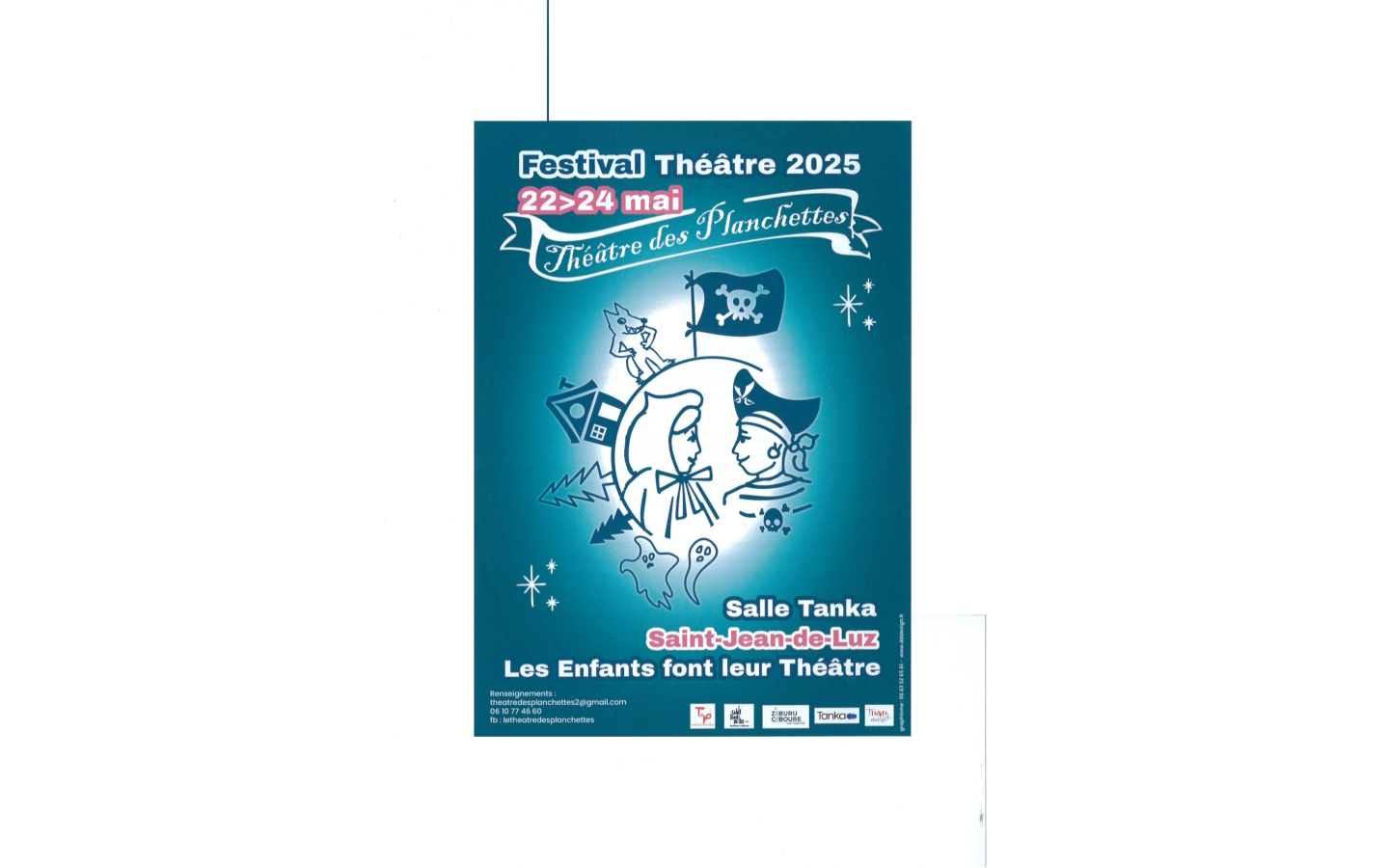 Festival Théâtre des planchettes 2026 — visuel événement