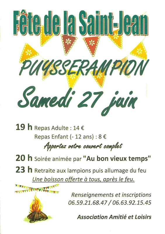 Fête de la Saint-Jean de Puysserampion