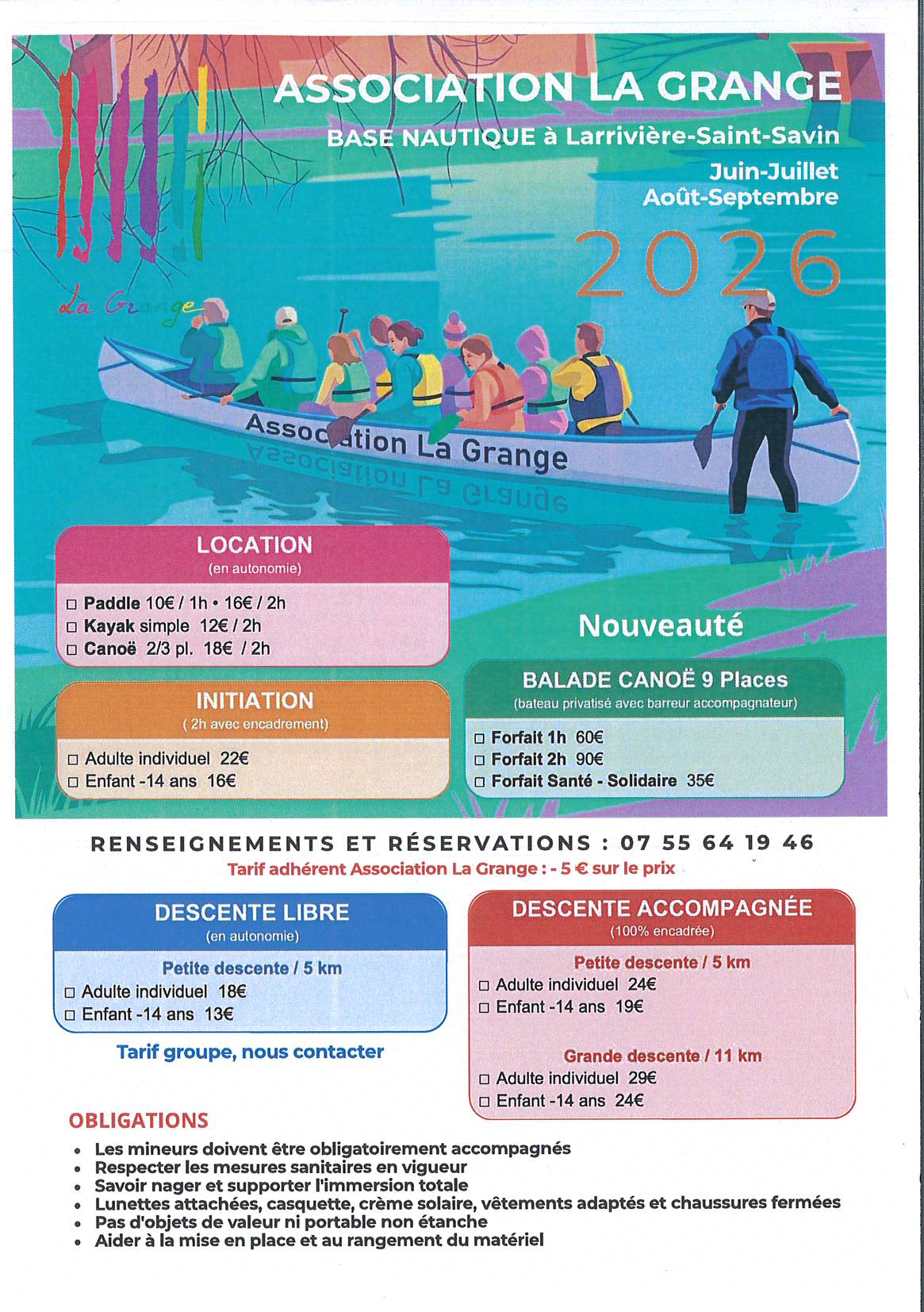 Base nautique Canoë Kayak Paddle — photo 2
