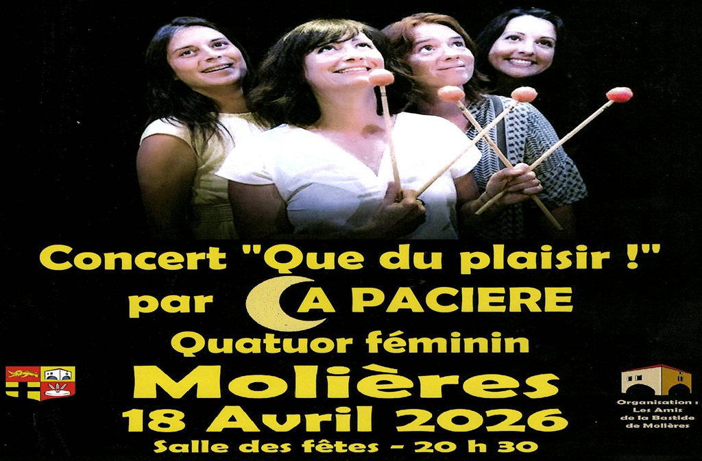 Concert "Que du plaisir" — visuel événement