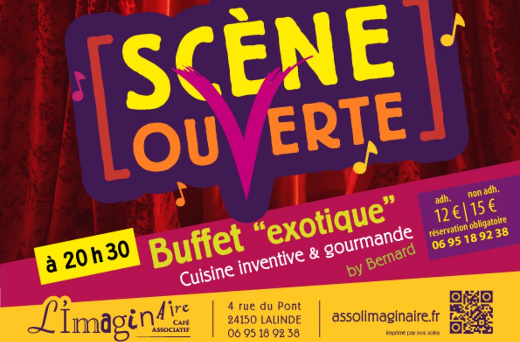 Scène ouverte — visuel événement