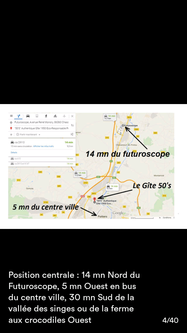 Authentique Gîte 1950 Poitiers-Futuroscope - photo 2