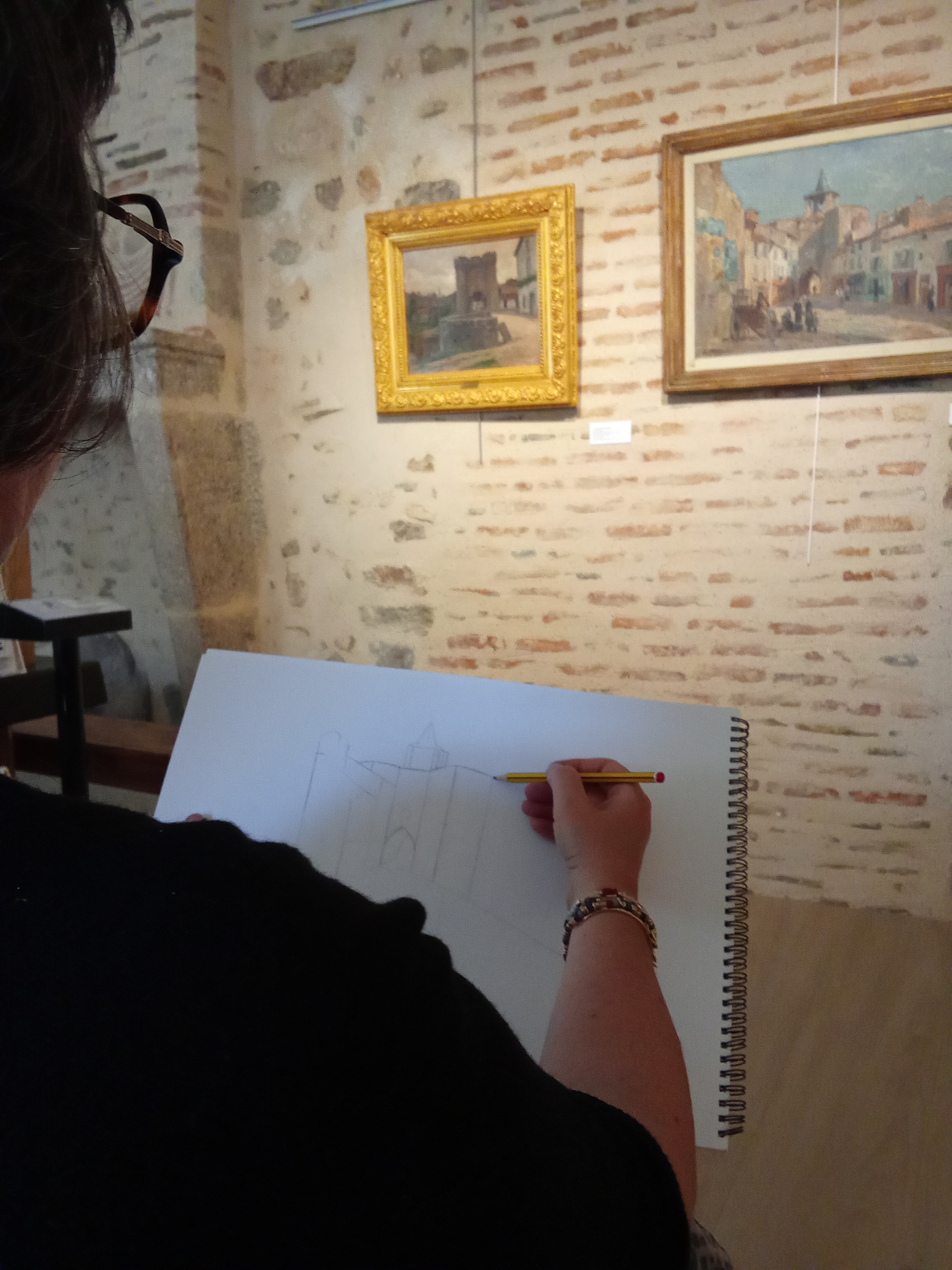 Séance de dessin dans les collections permanentes du musée — visuel événement