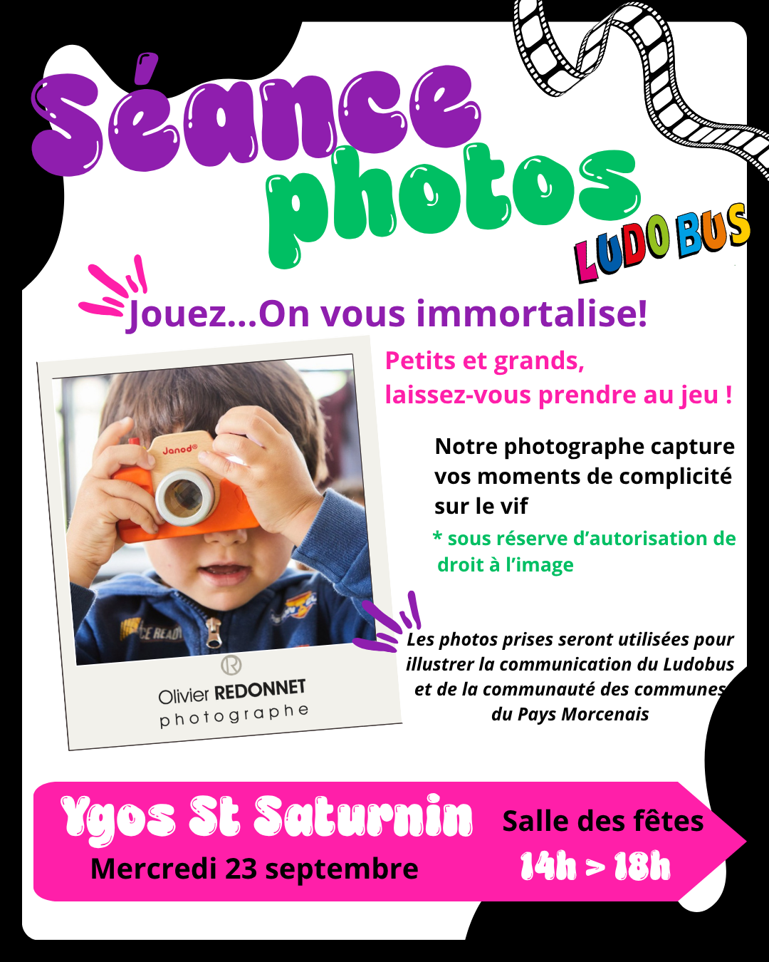 Ludobus  - Séance Photos — visuel événement