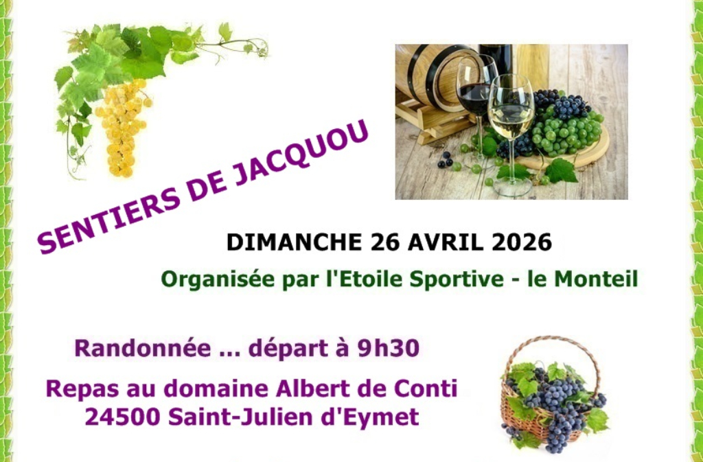 Randonnée | Les sentiers de Jacquou — visuel événement