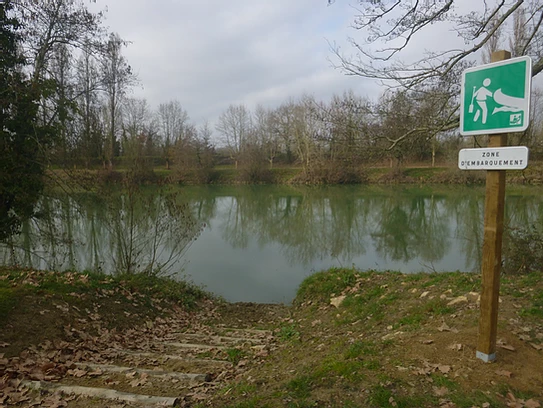 SAMSentier de l'Adour - Site d'embacation de saint-Sever
