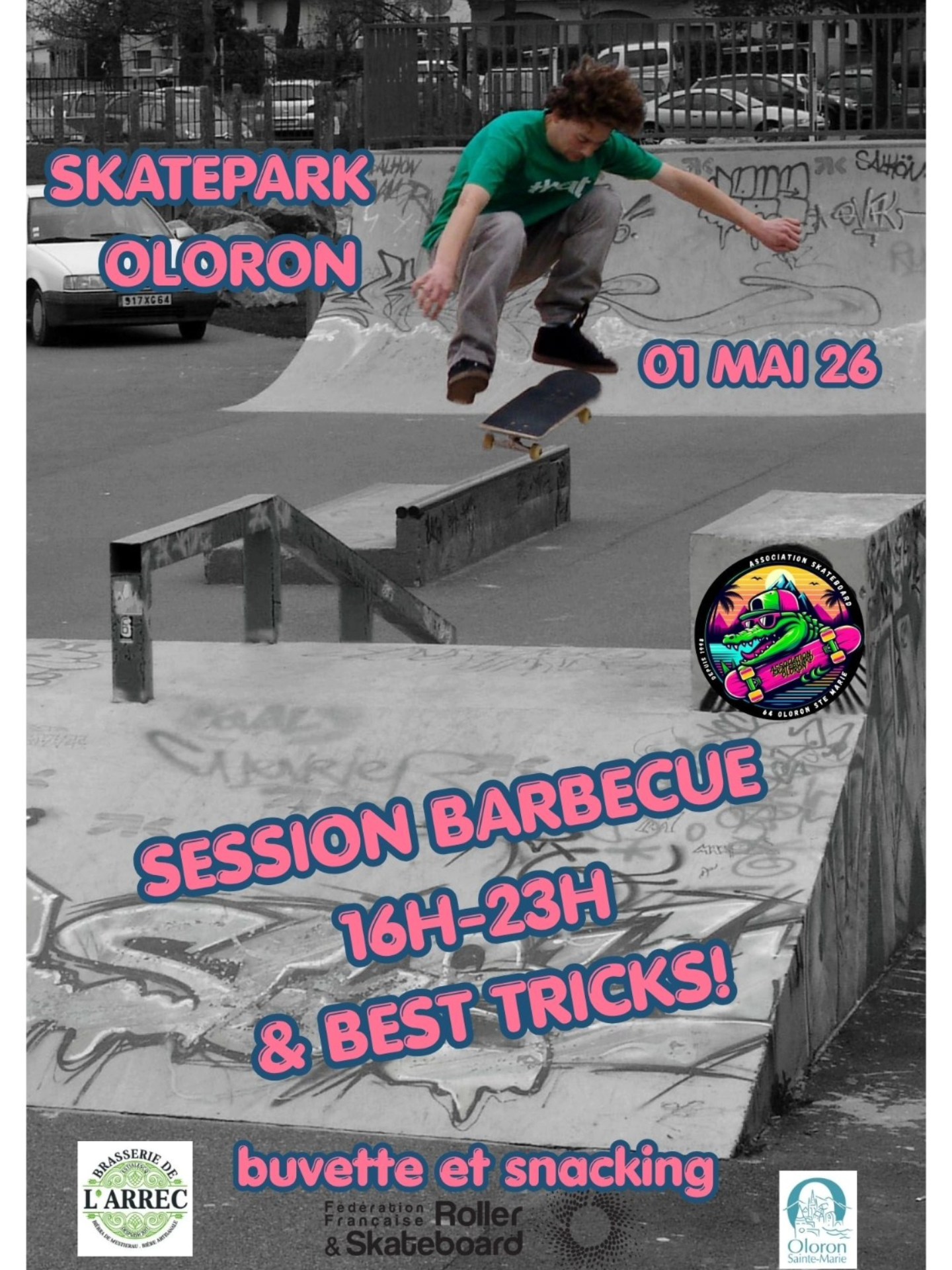 Session Skate Barbecue — visuel événement