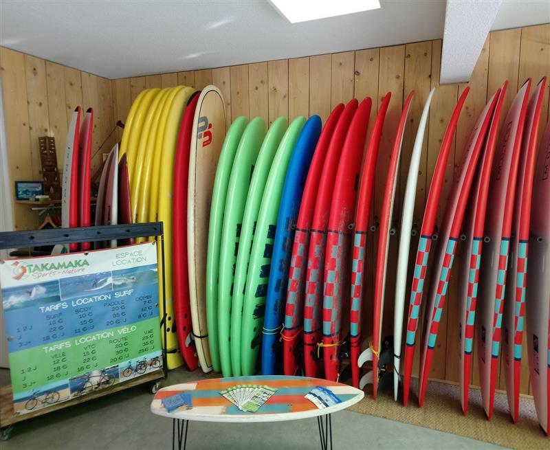Takamaka : Activités nature, Vélo, Surf