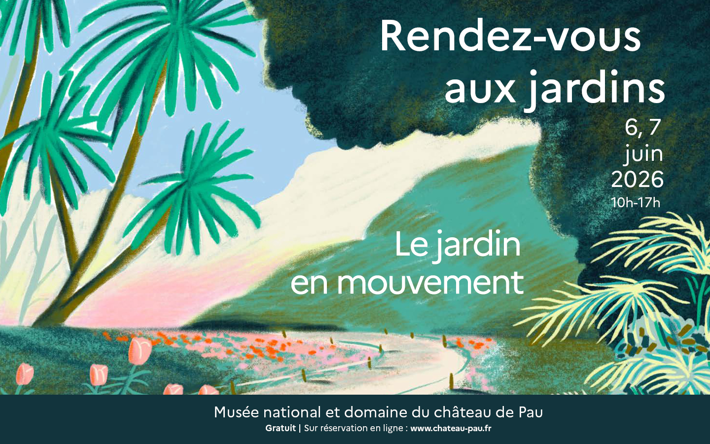 Rendez-vous aux jardins — visuel événement