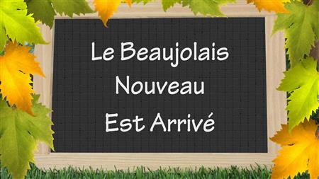 Soirée Beaujolais nouveau