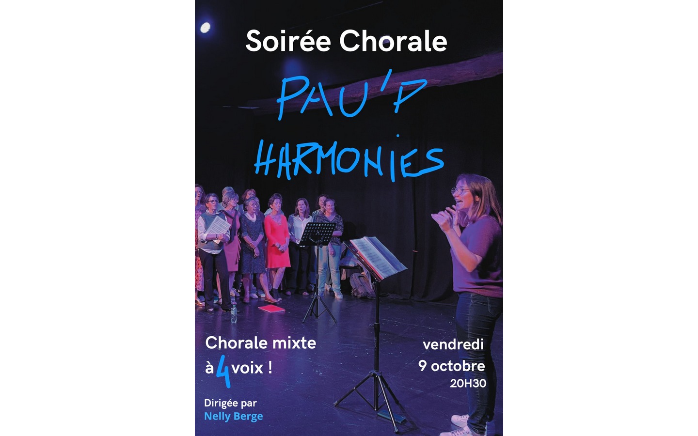 Soirée chorale Pau’P harmonies
