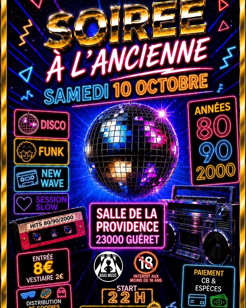 Adas Music : Soirée à l'ancienne