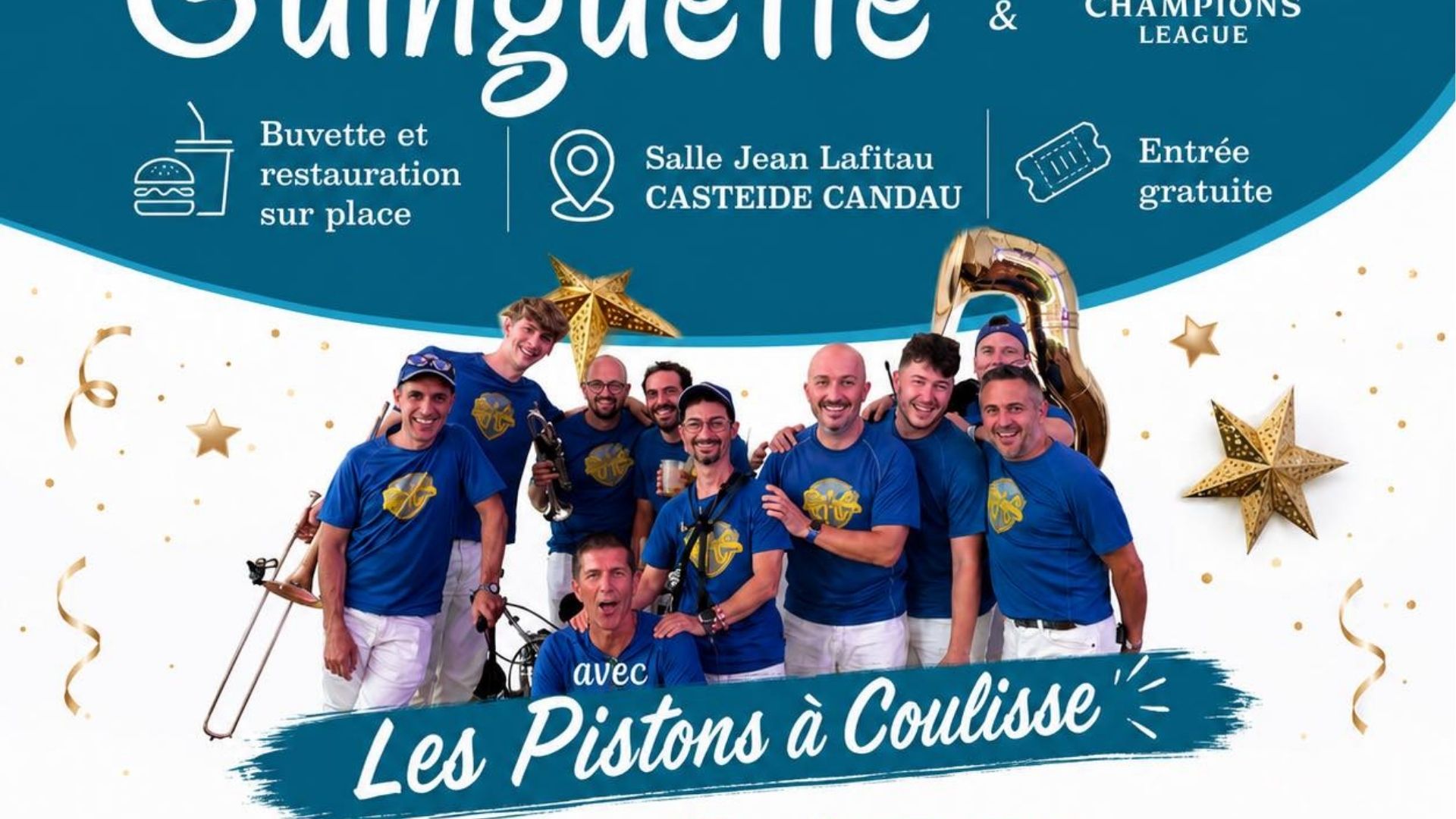 Soirée concert-guinguette — visuel événement