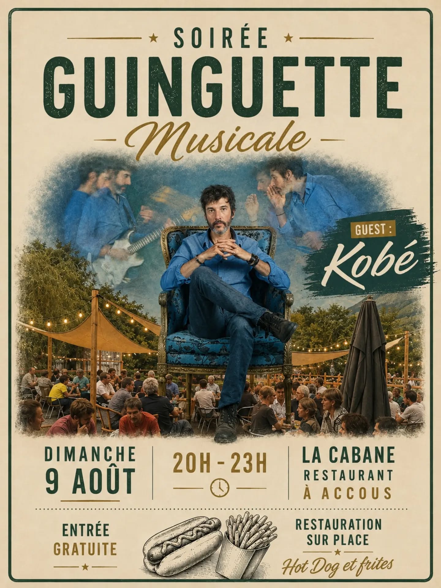 Soirée guinguette musicale
