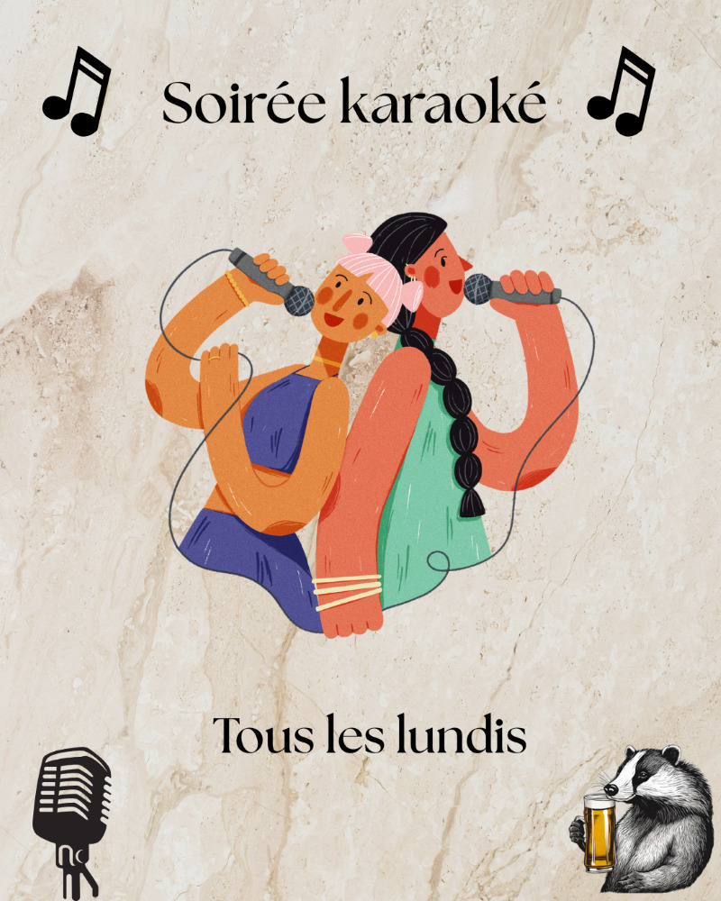 Karaoké au terrier